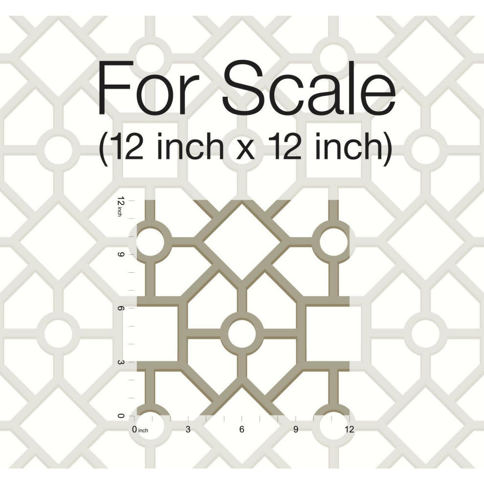 Hedgerow Trellis Peel and Stick Wallpaper