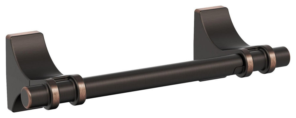 Amerock Davenport Transitional Pivoting Double Post Toilet Paper Holder, Oil Rub