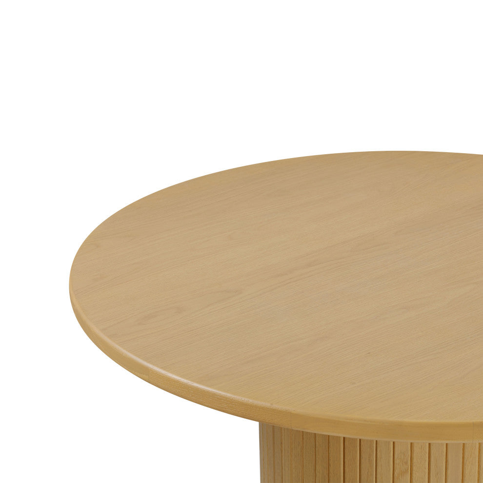 TOV Furniture Chelsea Ash Wood Round Dining Table