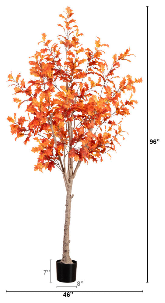 Lifestyle image showing the tree in a room; full product visible.