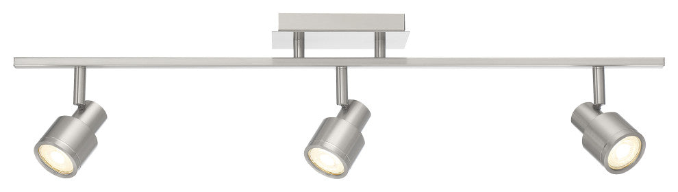 Lincoln LED Track, Brushed Steel