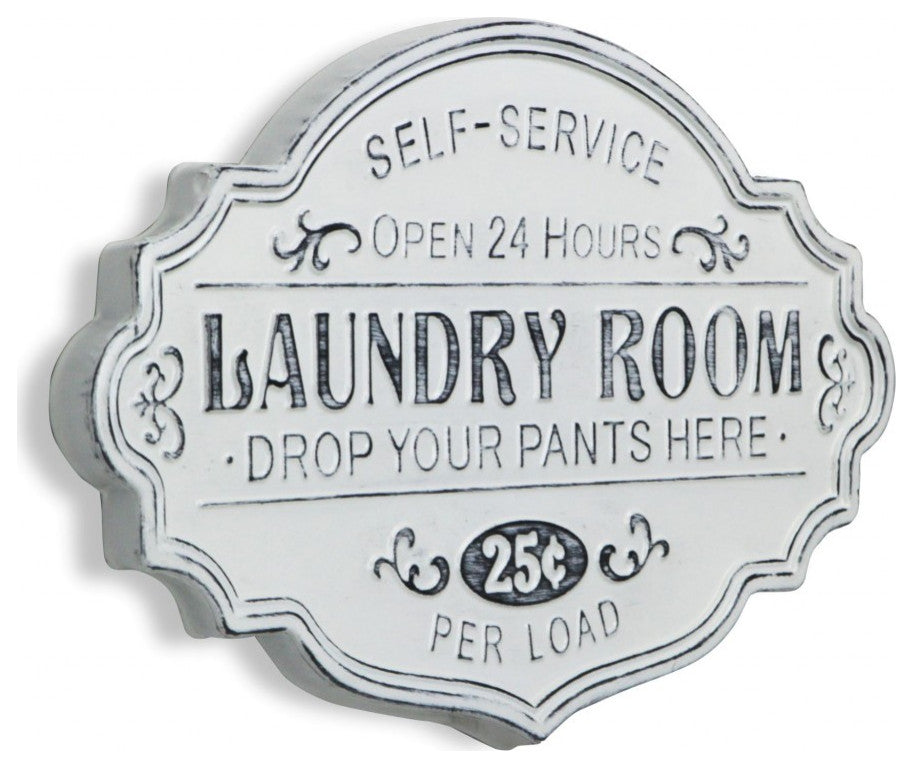 Laundry Room Metal Sign