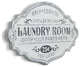 Laundry Room Metal Sign