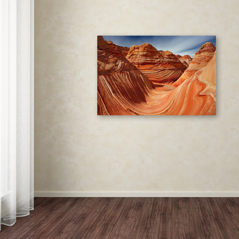 Mike Jones Photo ''The Wave Classic View'' Canvas Art, 16x24