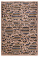 Eclectic, One-of-a-Kind Hand-Knotted Area Rug Brown, 6' 3" x 9' 0"