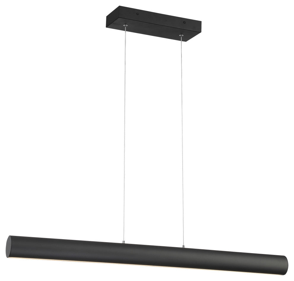 Access Lighting 24891LEDD-ACR Carmel 48"W LED Linear Chandelier - Matte Black