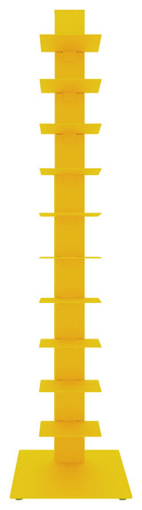 Sapiens 60" Bookcase Tower, Yellow