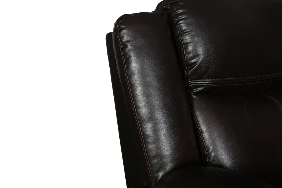 Arlington Leather Air Reclining Sofa 2-Piece Set Brown