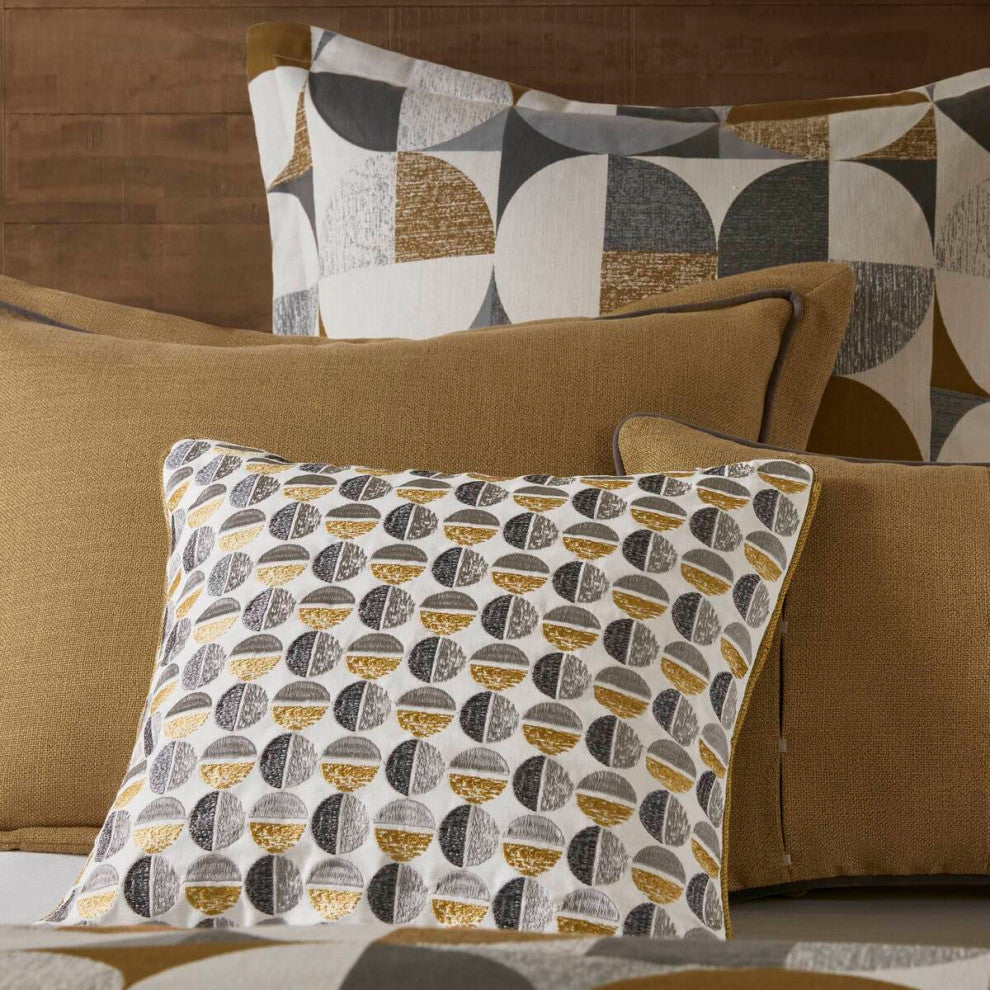 Madison Park Signature Jacquard Oversized Duvet Style Comforter Set