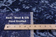 Wool & Silk Modern Handmade Rug 6' 0" X 8' 9" - Q12735