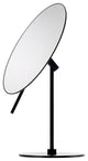 Smile Magnifying Mirror, Matte Black