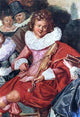 Dirck Hals Amusing Party in the Open Air Wall Decal