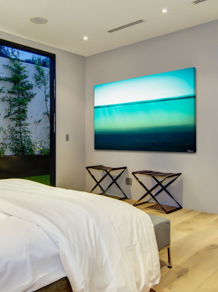 "Serene Water" Print on Canvas, 60"x40"