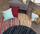 DII Rag Rug Nautical Blue 36" Round