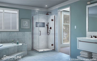 Dreamline Unidoor-X 36-3/8"x34"x72" Hinged Shower Enclosure