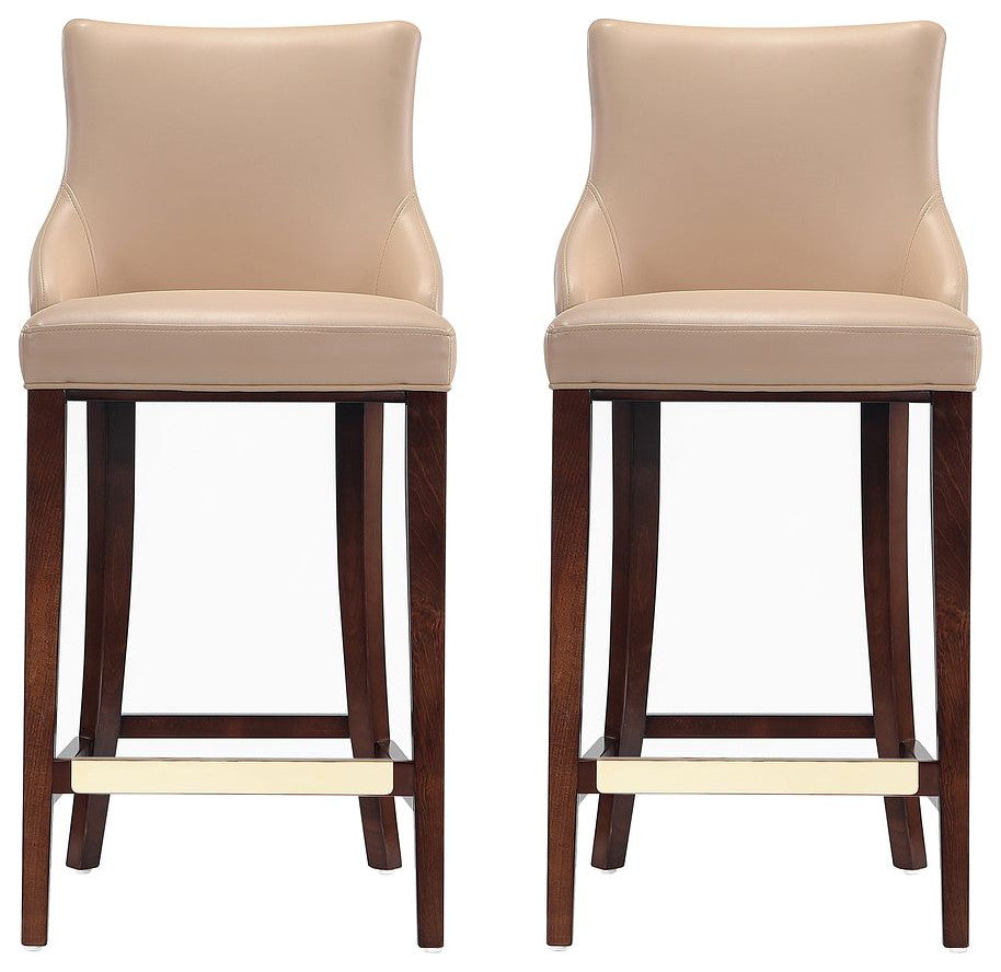 Manhattan Comfort Shubert Barstool, Set of 2
