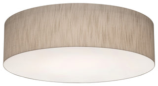 Anton 19'' Flush Mount, Jute Shade