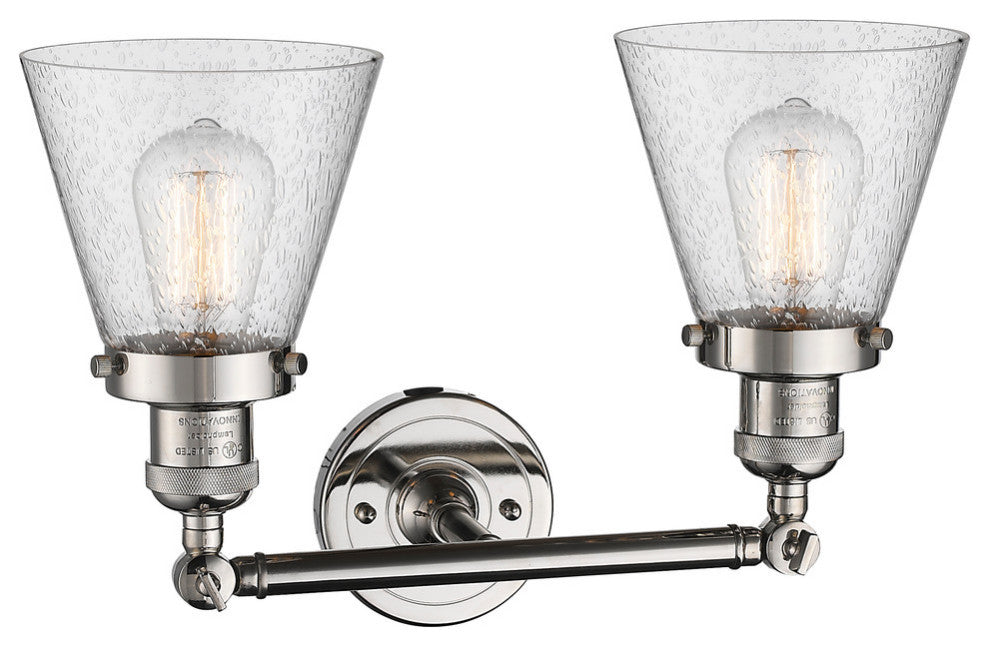 Innovations Lighting 208-Pn-G64-Led 2 Light Dimmable Led Bathroom Fixture