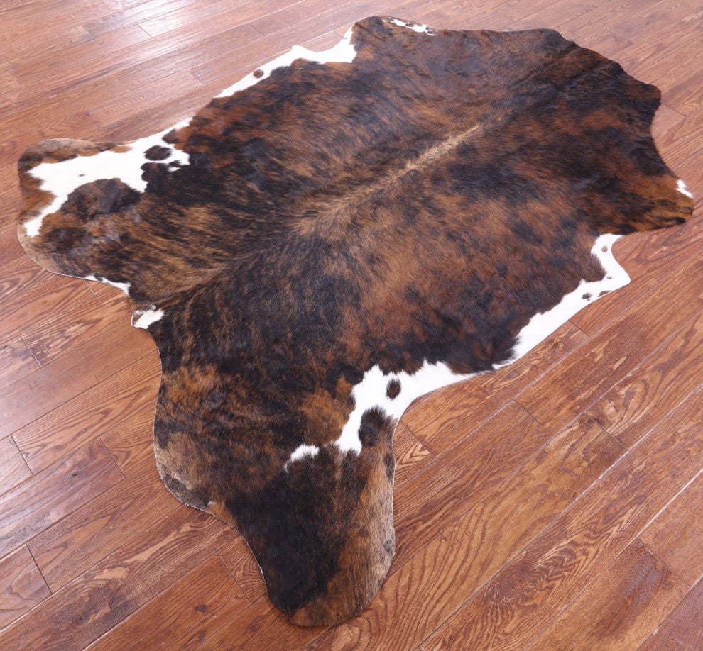 Natural Cowhide Rug 6' 10" X 5' 9" C1988