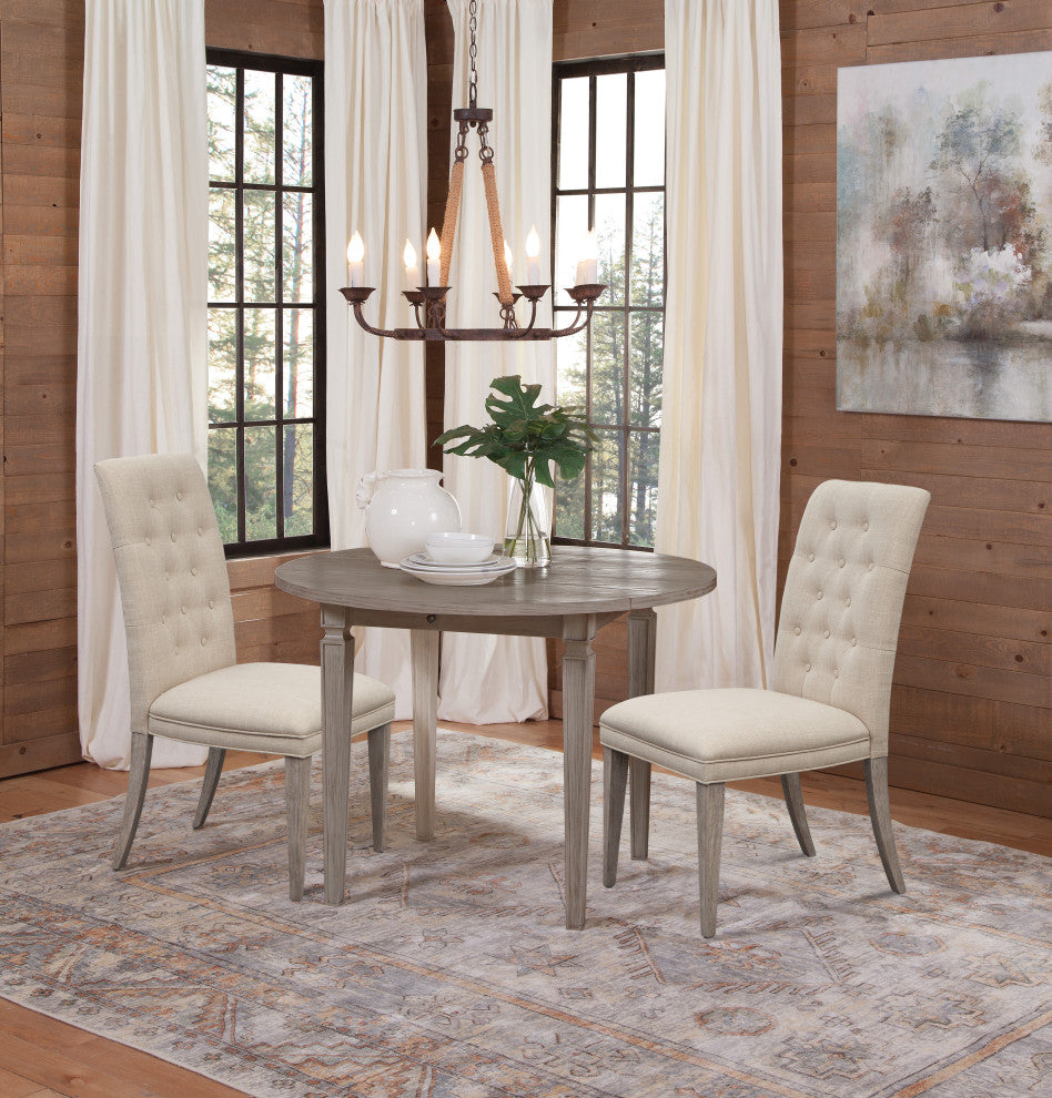 Bellamy Parsons Dining Chair - Set of 2 - Upholstered Beige