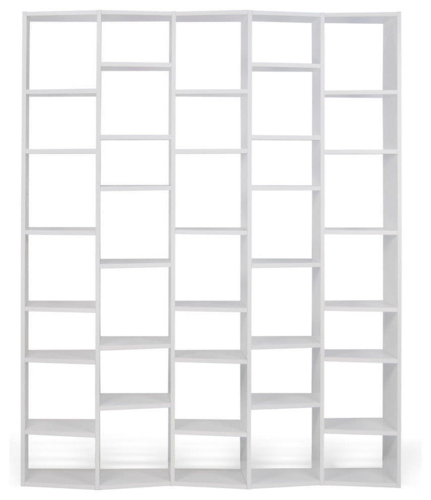 Valsa Composition 2012-004 Shelving Unit, Pure White