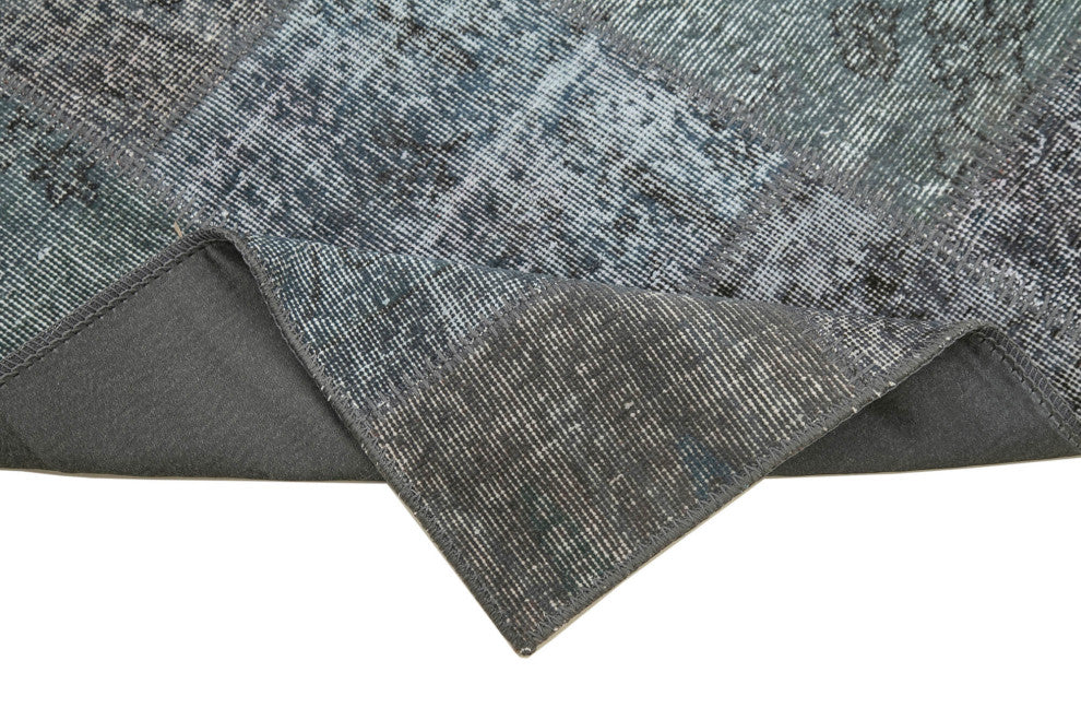 Rug N Carpet - Handwoven Oriental 2' 9" x 10' 0" Boho Patchwork Runner Rug
