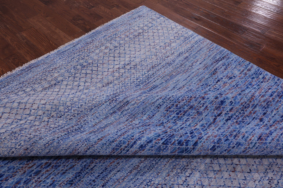 Savannah Grass Hand-Knotted Wool Rug 9' 1" X 12' 1" - Q13226