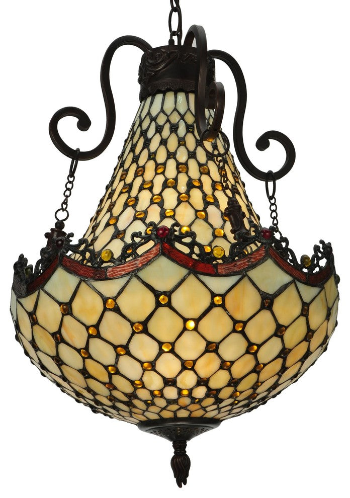 Meyda lighting 124833 16"W Jeweled Katherine Pendant