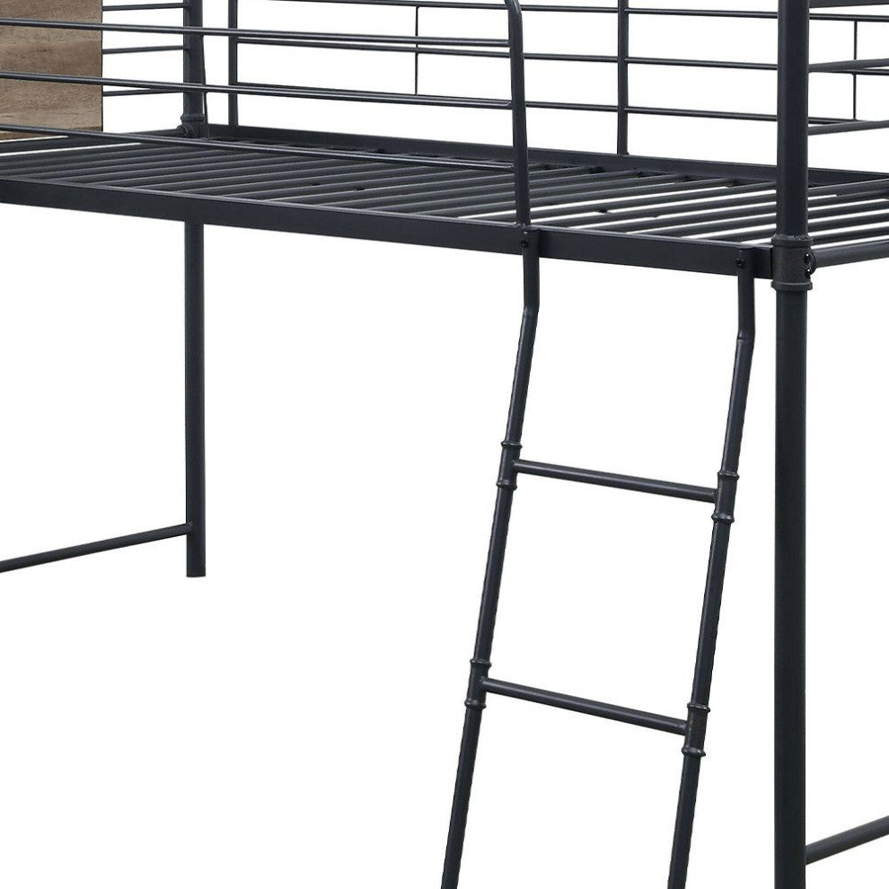 ACME Cordelia Twin Loft Bed W/Slide
