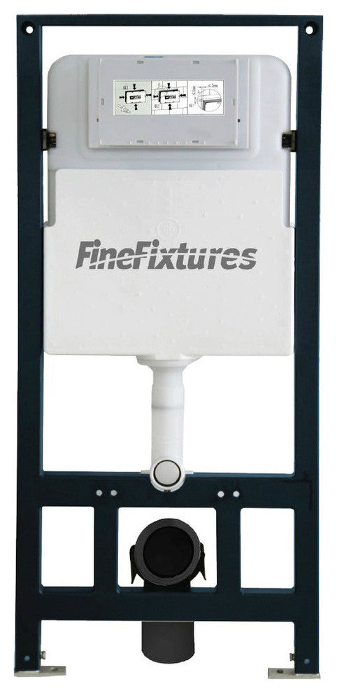 Concealed Tank For Wall Toilets, 2x6" Wall Studs, Without Push Plate