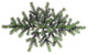Vickerman 6' Douglas Fir Swag 230 Tips - A808718