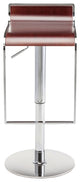 Dark Wood Alex Adjustable Bar Stool