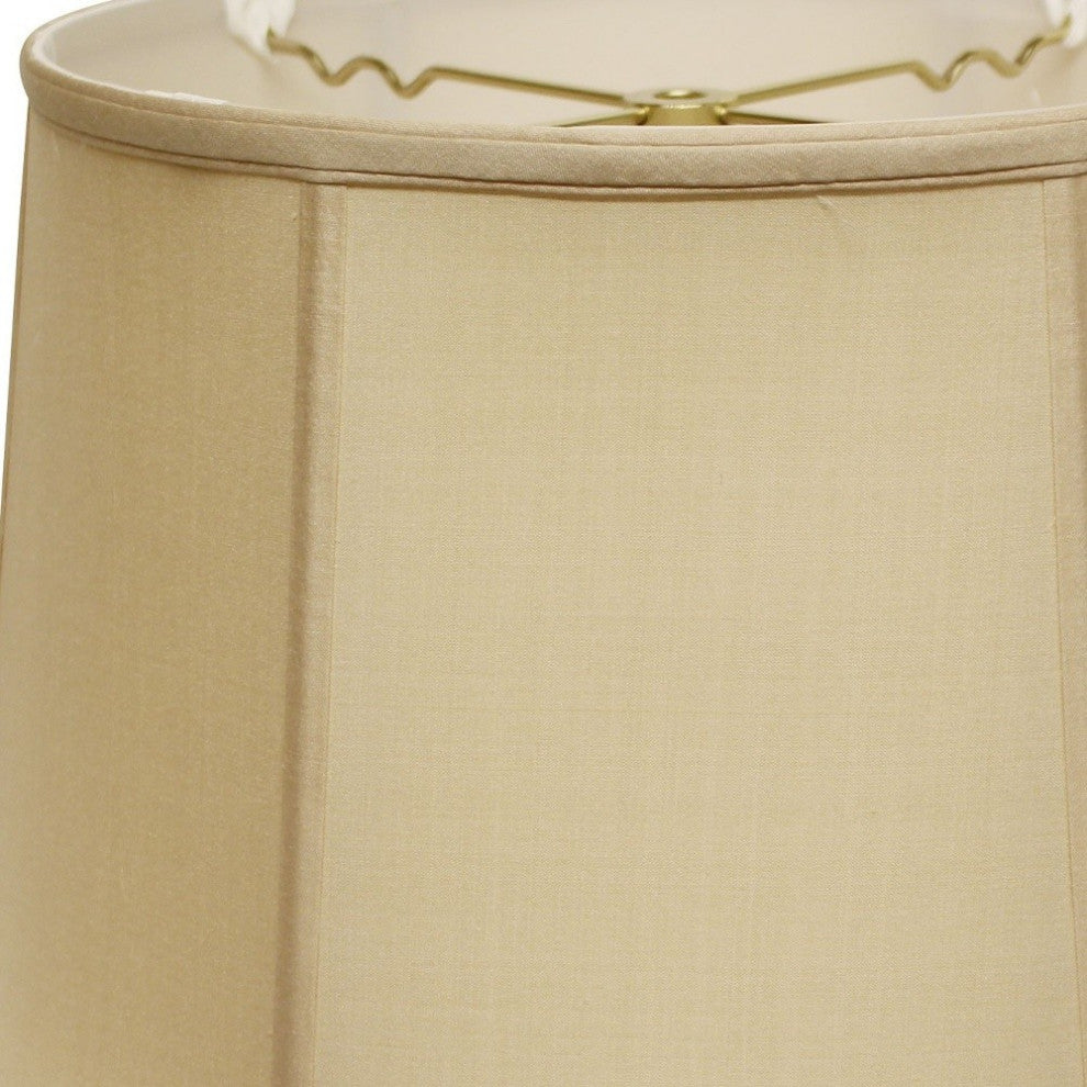 17" Inherent Throwback Drum Pongee Silk Lampshade