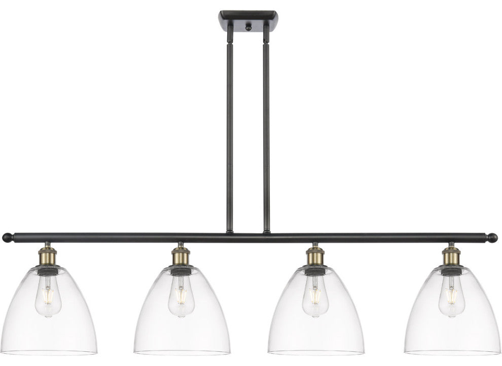 Innovations 516-4I-BAB-GBD-92 4 Light Island Light, Black Antique Brass