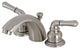 Kingston Brass KB958B Widespread Bathroom Faucet, Brushed Nickel
