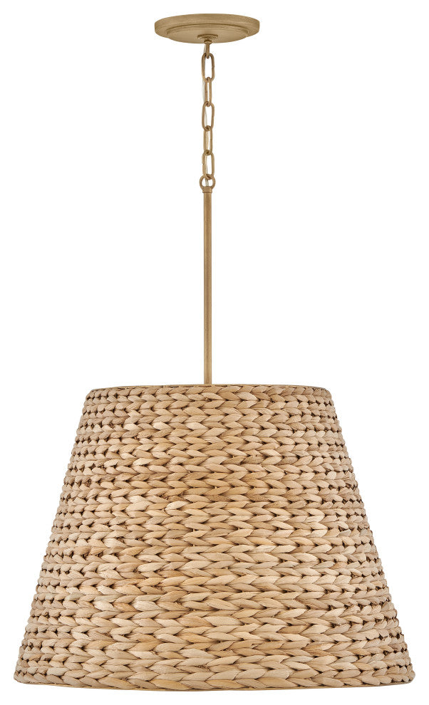 Hinkley Seabrook Medium Chandelier, Burnished Gold