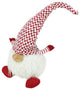 25" Red and White Chipper Chester Sitting Santa Gnome Table Top Christmas Figure