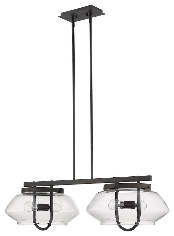 Garner 4-Light Oil-Rubbed Bronze Island Pendant