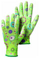 Hestra Job 72470-830-07 Form Fitting Garden Dip Glove, Green, Size 7, Small