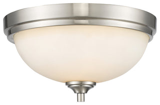 Bordeaux 2 Light Flush Mount, Brushed Nickel
