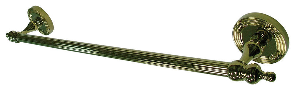 Kingston Brass Polished Brass Templeton 24" Towel Bar BA9911PB