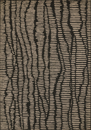 Momeni Baja Charcoal Area Rug 6'7"x9'6"