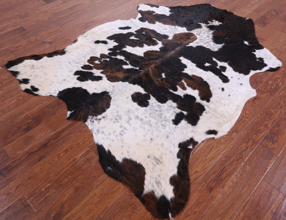 Organic Natural Hair-On Cowhide Area Rug 7' 4" X 6' 2" C1489