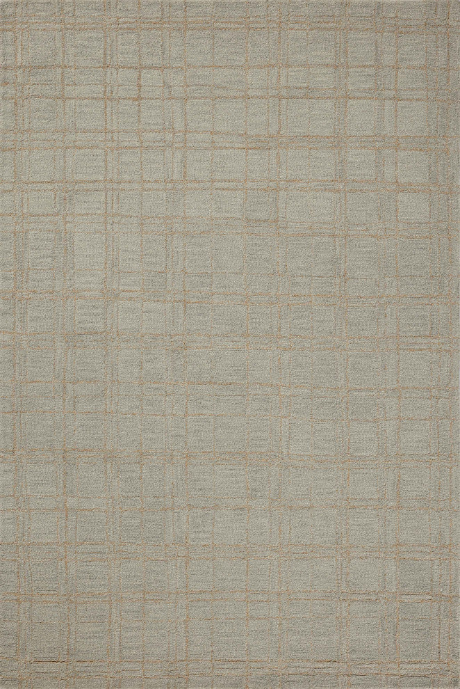 Chris Loves Julia x Loloi Polly Fog / Wheat 5'-0" x 7'-6" Area Rug