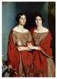 "The Two Sisters" Digital Paper Print by Theodore Chasseriau, 23"x32"