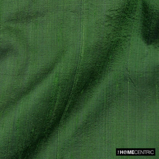 Dark Moss Green Silk Dupioni Fabric By The Yard, 4 Yards For Curtain, Dress