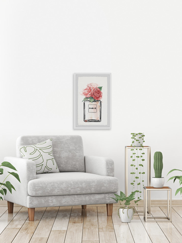 "I Love Your Scent" Framed Painting Print, 20x30