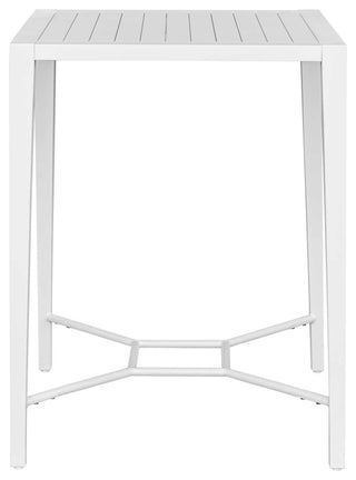 Uttermost Montellano White Outdoor Bar Table