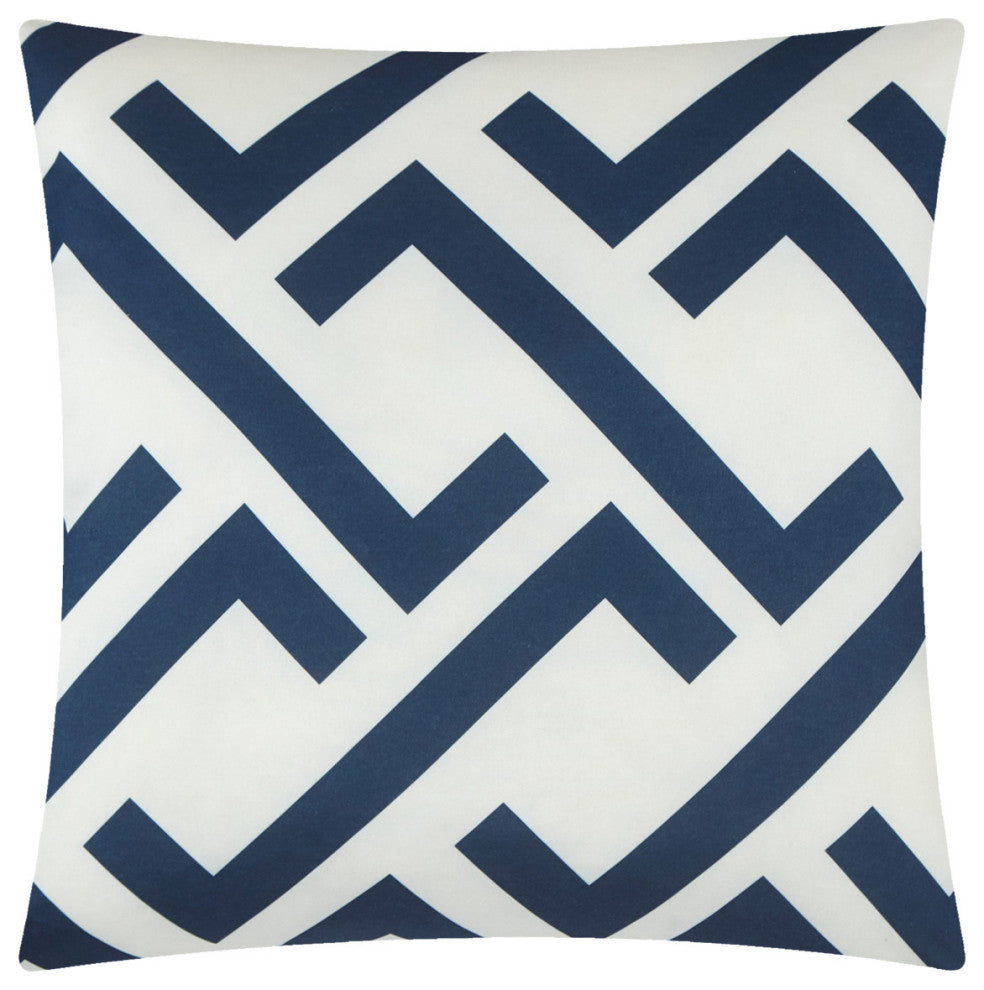 Loren 7-Piece Reversible Comforter Set, Navy, Queen