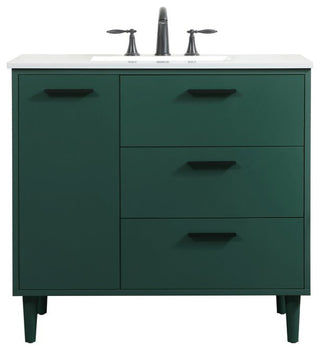 Bailey 36" Bathroom Vanity, Green
